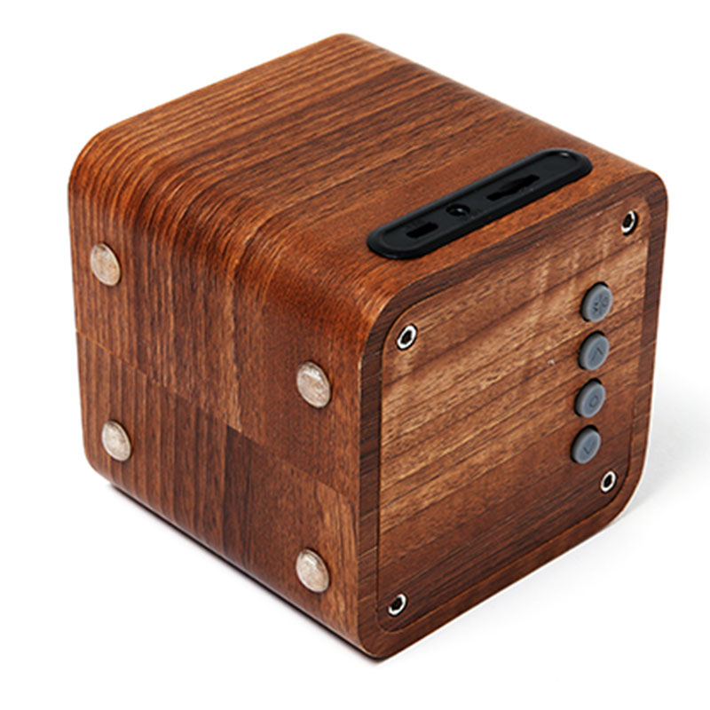 无线蓝牙电脑木质小音箱