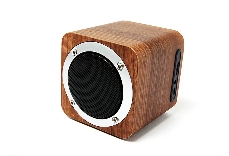 无线蓝牙电脑木质小音箱